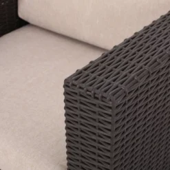 Waverly 2pk Faux Wicker Club Chairs - Brown/Beige - Christopher Knight Home -FurniVerse Store GUEST 006b2752 0ff3 44ec 95bf 954b53ba0970