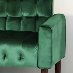 Hertford Tufted Velvet Sofa Emerald - Christopher Knight Home -FurniVerse Store GUEST 014b7bc3 5df1 41a7 a22e 3d8341976a8b