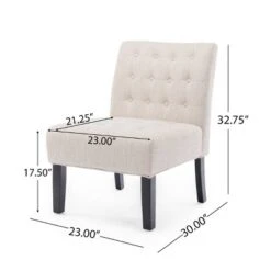 Set Of 2 Lewis Contemporary Fabric Tufted Slipper Chairs - Christopher Knight Home -FurniVerse Store GUEST 029719b8 c888 4247 a85f 5d3a64b6b6e2