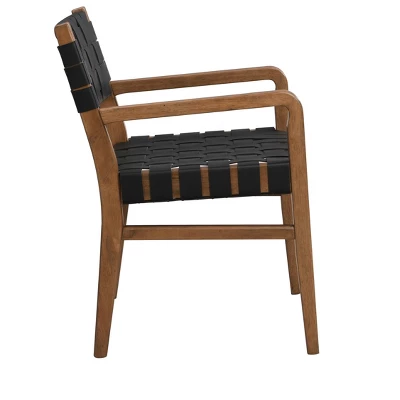 Christopher Knight Home Prosen Faux Leather And Rubberwood Dining Chair (Set Of 2) 6 Christopher Knight Home Prosen Faux Leather And Rubberwood Dining Chair (Set Of 2) - Image 6