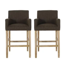 Set Of 2 30.5" Armga Contemporary Fabric Upholstered Wood Counter Height Barstools - Christopher Knight Home 19 Set Of 2 30.5" Armga Contemporary Fabric Upholstered Wood Counter Height Barstools - Christopher Knight Home -FurniVerse Store GUEST 0394d893 ad63 4d60 a0c2 7d378c4ebb59