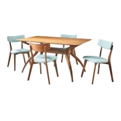 5pc Nissie Mid-Century Dining Set - Christopher Knight Home -FurniVerse Store GUEST 04f780e9 c286 4868 8409 8e029361c41b
