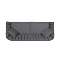 Ansonia Contemporary Fabric 3 Seater Sofa - Christopher Knight Home -FurniVerse Store GUEST 0580e458 6313 4ee0 ab87 0f1348829794