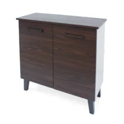 Wilnona Modern 3Shelf Cabinet - Christopher Knight Home -FurniVerse Store GUEST 084b3d92 c6ab 40cf b2d1 e57a256191af
