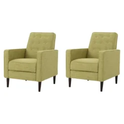 Set Of 2 Mervynn Mid-Century Recliner - Christopher Knight Home -FurniVerse Store GUEST 0a95d285 526e 4bab ad06 6d8d9a8e6717