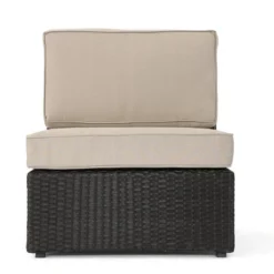 Christopher Knight Home Felicity Outdoor Wicker Loveseat With Cushions -FurniVerse Store GUEST 0cd7090d 0a77 4e69 89a4 2510ba2dce68