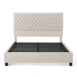 Queen Scout Fully Upholstered Bed Set - Christopher Knight Home -FurniVerse Store GUEST 0cded5c7 5e33 4dad bcfe 0d3d1562f96d