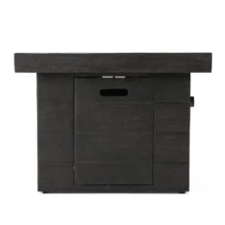 Bedrock 3pc Faux Wicker Chat Set With Fire Pit - Brown/Beige - Christopher Knight Home -FurniVerse Store GUEST 0ce356e3 e27a 4aa5 a674 a368ae87b2aa 1