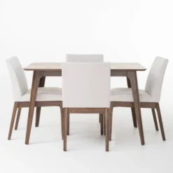 5pc Kwame Rectangular Dining Set - Christopher Knight Home -FurniVerse Store GUEST 0d3dee6e eab4 4a0a bb92 613d7e151dd6