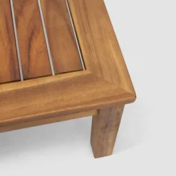 Santa Ana 4pc Acacia Wood Chat Set Teak/Dark Teal - Christopher Knight Home 9 Santa Ana 4pc Acacia Wood Chat Set Teak/Dark Teal - Christopher Knight Home -FurniVerse Store GUEST 0dfadd2e d1f5 4734 8775 7889746d4814