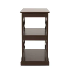 Vernon Contemporary 2 Shelf Side Table Dark Walnut - Christopher Knight Home -FurniVerse Store GUEST 0e73cfbb 4b5f 4215 9bd9 e502ac085c9d