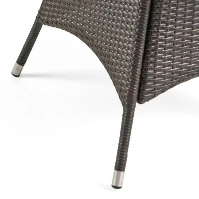 Christopher Knight Home Campbell Outdoor Wicker 5 Piece Dining Set With Cushion 10 Christopher Knight Home Campbell Outdoor Wicker 5 Piece Dining Set With Cushion - Image 10