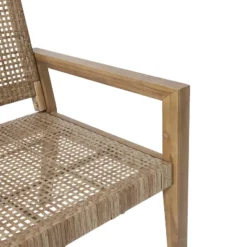 Christopher Knight Home Kiara Outdoor Wicker And Acacia Wood Loveseat, Light Brown -FurniVerse Store GUEST 0e9628a4 c5ec 4741 94e6 009533cc9836