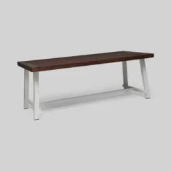 Carlisle Rectangle Acacia And Iron Patio Dining Table - Christopher Knight Home -FurniVerse Store GUEST 0f89ea97 f2b9 4d98 81be cc655b52f2b8