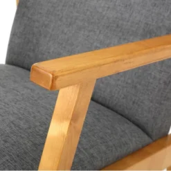 Harvey Mid-Century Modern Fabric Rocking Chair - Christopher Knight Home -FurniVerse Store GUEST 10ef27b8 1525 4d7c 92aa 79961fc001b9