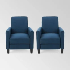 Set Of 2 Darvis Contemporary Recliners - Christopher Knight Home -FurniVerse Store GUEST 1110a8b8 9965 46d1 a9e2 357722780090