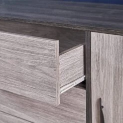 Sincere Mid Century Modern Multipurpose Cabinet Sonoma Gray - Christopher Knight Home -FurniVerse Store GUEST 14664b8e 1692 4a89 b821 fbb7910a2b39