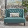 Leora Winged Loveseat - Christopher Knight Home