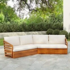 Christopher Knight Home Rugar 4-Seater Patio Acacia Wood V-Shaped Sectional Sofa With Thick Cushions 19 Christopher Knight Home Rugar 4-Seater Patio Acacia Wood V-Shaped Sectional Sofa With Thick Cushions -FurniVerse Store GUEST 1a127e1f 12d2 42e7 8754 0b39335c75ac