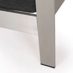 Pismo 5pc Aluminum Chat Set With Fire Pit - Silver/Dark Gray - Christopher Knight Home 15 Pismo 5pc Aluminum Chat Set With Fire Pit - Silver/Dark Gray - Christopher Knight Home -FurniVerse Store GUEST 1d52670a 0267 4eff aea6 da862c60e7a1