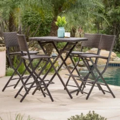 Christopher Knight Home Margarita Outdoor Wicker Folding 5 Piece Bar Set, Multibrown 19 Christopher Knight Home Margarita Outdoor Wicker Folding 5 Piece Bar Set, Multibrown -FurniVerse Store GUEST 1e0b6429 4c36 44ea b3eb 03575abb16e7