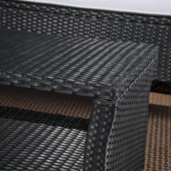 St. Lucia 4pc Wicker Patio Seating Set Black/White - Christopher Knight Home 11 St. Lucia 4pc Wicker Patio Seating Set Black/White - Christopher Knight Home -FurniVerse Store GUEST 1f050593 671a 49e8 8873 2bffcf4083fa