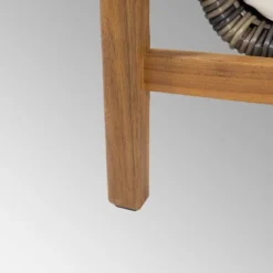 Nova 2pk Acacia Wood Club Chairs - Teak/Gray/Beige - Christopher Knight Home -FurniVerse Store GUEST 22d11c05 c57b 480d 81ad 13c258fa4853