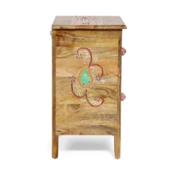 Fullen Handcrafted Boho 2 Drawer Mango Wood Nightstand Natural - Christopher Knight Home -FurniVerse Store GUEST 234cc6e3 fcb2 4e50 a564 7043a474a39c