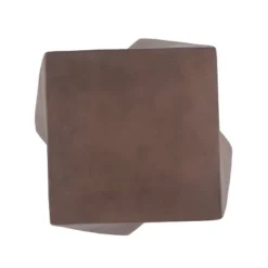 Abney Outdoor Light Weight Concrete Square Side Table Brown - Christopher Knight Home -FurniVerse Store GUEST 23d2a122 681f 4272 978a 6a9978e160b5