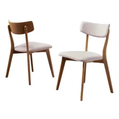 Set Of 2 Chazz Mid-Century Dining Chair - Christopher Knight Home -FurniVerse Store GUEST 25bc1fc2 1cab 4d27 a4b0 f0d1bed2cea8