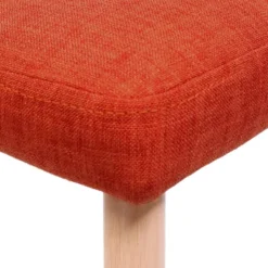 Set Of 2 Sabina Mid Century Dining Chairs Muted Orange - Christopher Knight Home -FurniVerse Store GUEST 2734958a 1411 4a5a 9f1e c723b6eaaf00