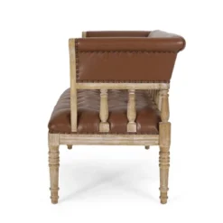 Loyning Traditional Upholstered Tufted Loveseat - Christopher Knight Home -FurniVerse Store GUEST 273f0d4e 3afc 416d b33f 4d4443a34603