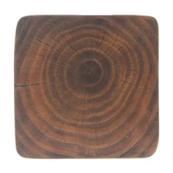 Twisted Spiral Patio End Tables, MGO Accent Table, Wood-Look Outdoor End Table For Patio Or Indoor Use, Outdoor Side Table -Christopher Knight Home -FurniVerse Store GUEST 2a7ba585 8e57 4a8a adbe 768ad9c7ab48