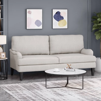Auriga Contemporary Loveseat - Christopher Knight Home 1 Auriga Contemporary Loveseat - Christopher Knight Home
