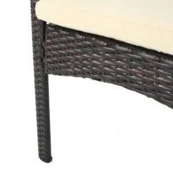 Christopher Knight Home Harlowe Outdoor Wicker 7 Piece Dining Set With Cushion -FurniVerse Store GUEST 3082265b fe0e 44e2 82e9 fd979e677496