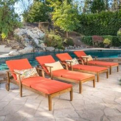 Christopher Knight Home Perla Outdoor Acacia Wood Armless Adjustable Chaise Lounge With Cushion (Set Of 4) 21 Christopher Knight Home Perla Outdoor Acacia Wood Armless Adjustable Chaise Lounge With Cushion (Set Of 4) -FurniVerse Store GUEST 314c5a0e d32e 4427 b926 f9f3c2ca55df