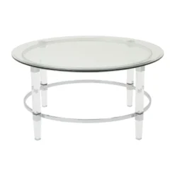 Glass Coffee Table Cocktail Table Center Table Side Table Small Table, Round/Rectangular-Christopher Knight Home 8 Glass Coffee Table Cocktail Table Center Table Side Table Small Table, Round/Rectangular-Christopher Knight Home -FurniVerse Store GUEST 31882d70 22e3 48e4 b9e4 4f2cbbd61701