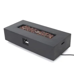 Pismo 5pc Aluminum Chat Set With Fire Pit - Silver/Dark Gray - Christopher Knight Home 10 Pismo 5pc Aluminum Chat Set With Fire Pit - Silver/Dark Gray - Christopher Knight Home -FurniVerse Store GUEST 31fc05de ca32 4480 af2b d09739089211