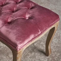 Tassia New Velvet Tufted Bench - Blush - Christopher Knight Home -FurniVerse Store GUEST 327f719b c537 4f29 8645 09aa4e876069