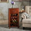 Eirinn Wine Rack - Dark Oak - Christopher Knight Home