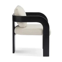 Christopher Knight Home Smolder Modern Rubberwood Upholstered Dining Chairs With Pillow Back (Set Of 2) -FurniVerse Store GUEST 343ccbe8 dfba 4539 8268 79822911b6c3