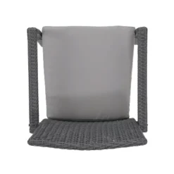 Corsica Set Of 2 Wicker Dining Chair With Cushions - Gray - Christopher Knight Home 13 Corsica Set Of 2 Wicker Dining Chair With Cushions - Gray - Christopher Knight Home -FurniVerse Store GUEST 345a2acc 27cd 4a2c 814d 4c8abd493675