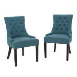 Set Of 2 Hayden Tufted Dining Chairs - Christopher Knight Home -FurniVerse Store GUEST 38e5fa2f ce22 479a 855c 85b165ad4478