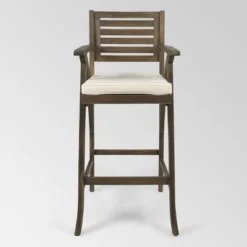 Hermosa 4pk Acacia Wood Patio Barstools - Christopher Knight Home -FurniVerse Store GUEST 39cd7c8f edf3 4280 946d 97e9f1974007