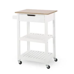 Dade Kitchen Cart With Wheels - Christopher Knight Home -FurniVerse Store GUEST 3a1099c8 0b8a 4860 b59e 83080e954c4f