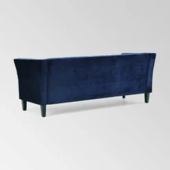 Chatwin Contemporary Tufted Velvet Sofa Dark Blue - Christopher Knight Home -FurniVerse Store GUEST 3d9d2b0d c8d0 4c1b 9097 7db5d58d4ce1