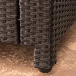 Puerta Wicker Club Chair - Dark Brown/Beige - Christopher Knight Home -FurniVerse Store GUEST 3e01f6ee bdc5 4dd3 a9fb 5903d1ead8eb