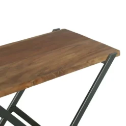 Oxbow Modern Industrial Handcrafted Wood Side Table Light Walnut/Gray - Christopher Knight Home -FurniVerse Store GUEST 3e1fb6e0 9b93 40ab a407 bdd01b9177b8