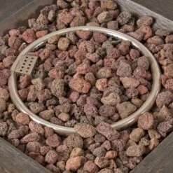 Bedrock 3pc Faux Wicker Chat Set With Fire Pit - Brown/Beige - Christopher Knight Home -FurniVerse Store GUEST 3e98d3db c52d 414c be79 d8d53b3f9ae2