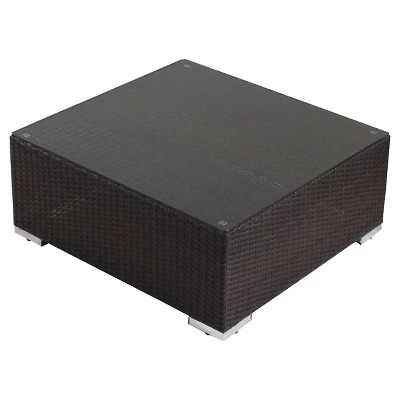 Santa Rosa 5pc Wicker Patio Seating Sectional Set With Cushions - Multi Brown With Beige Cushions - Christopher Knight Home 2 Santa Rosa 5pc Wicker Patio Seating Sectional Set With Cushions - Multi Brown With Beige Cushions - Christopher Knight Home - Image 2